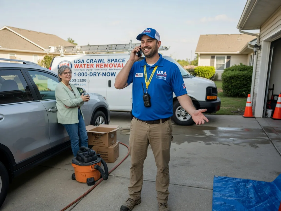 Crawl Space Water Removal Glen Allen, VA FAQs